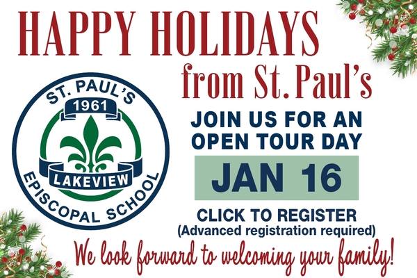 Join us for Open Tour Day on Thursday, September 19