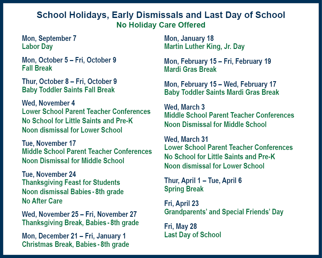 Episcopal School Calendar prntbl.concejomunicipaldechinu.gov.co